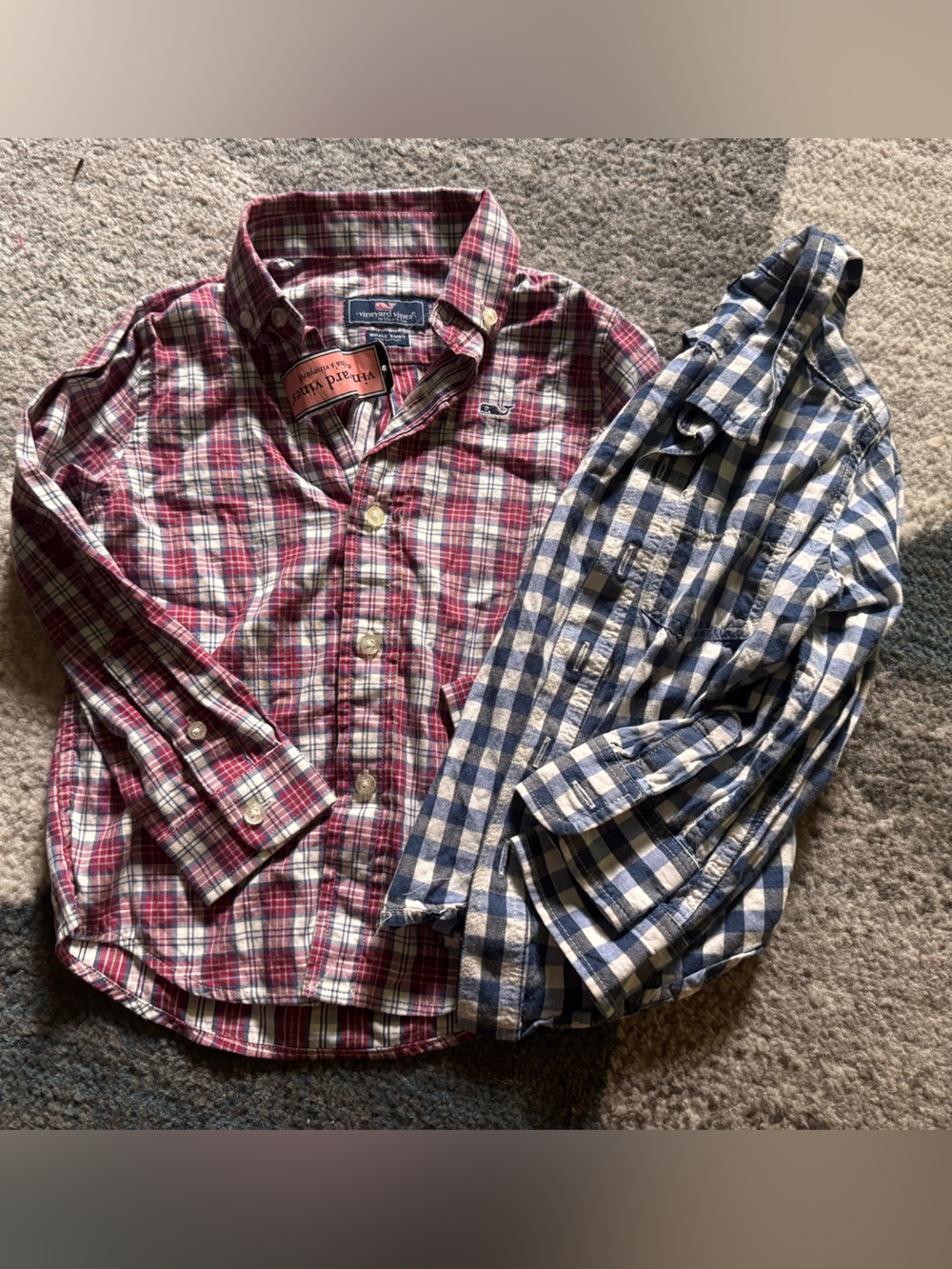 Vineyard Vines and baby gap Plaid Kids Button-Down Shirt